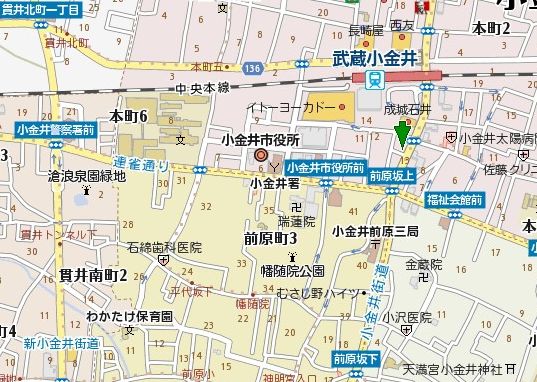 ポップアップ・ショップ地図